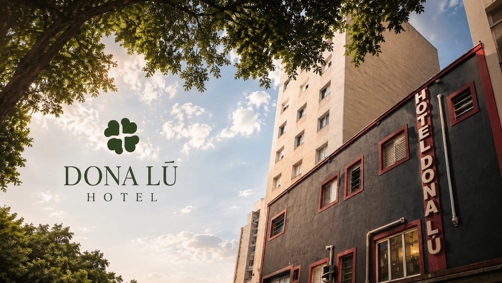 Hotel Dona Lú — imagem de abertura, no coração de São Paulo